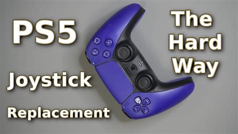 PS5 Joystick Replacement Using Basic Tools .